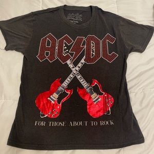 AC DC BAND TEE SHIRT